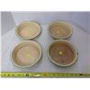 Image 1 : Beige/Green Enamel Dishes (4)