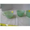 Image 2 : 4 Jade Fireking Teacups
