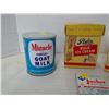 Image 2 : 2 Palm Ice-cream Containers, Remnet Tablets New in Box, Miracle Powdered Goat Milk Tins