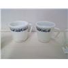 Image 3 : Lot of Pyrex mugs, Old Town Blue pattern, 1972-82 (4)