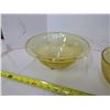 Image 2 : Depression glass amber mixing bowls (2)