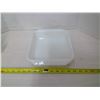 Image 1 : Fireking baking dish, Fire Glow pattern 1967-73