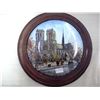 Image 2 : Framed Limoge plate by Louis Dal, Notre Dame, Paris