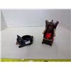 Image 1 : Pin cushion chair and cat pin tray, made in Japan