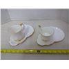 Image 1 : Val d’Or Cup and Snack trays, Royal Albert (2 sets)