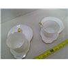Image 3 : Val d’Or Cup and Snack trays, Royal Albert (2 sets)
