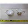 Image 2 : Cream and sugar sets, bone china, made in England (2)