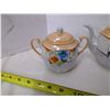 Image 3 : Lustre Ware teapot, cream and sugar, made in Japan