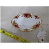 Image 2 : Old Country Roses candy tray, underplate and Christmas ornament, Royal Albert