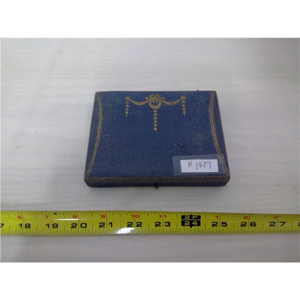 Hair watch chain with locket with picture, circa 1840-1880