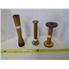 Image 1 : Wood machine spools (3)