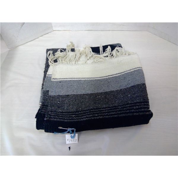 Wool and cotton wall hanging, purchased in Tijuana, Mexico, 1979, mint