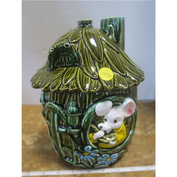 "Mouse House" Cookie Jar