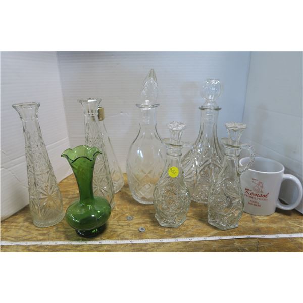 Decanters + Vases