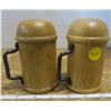 Image 1 : Wooden Salt+Pepper Shakers