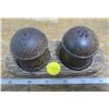 Image 2 : Wooden Salt+Pepper Shakers