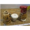 Image 2 : Wooden Salt+Pepper Shakers
