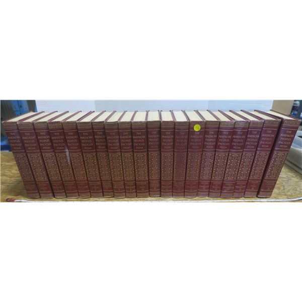 The American Peoples Encyclopedia Set - Complete 20 Book Set