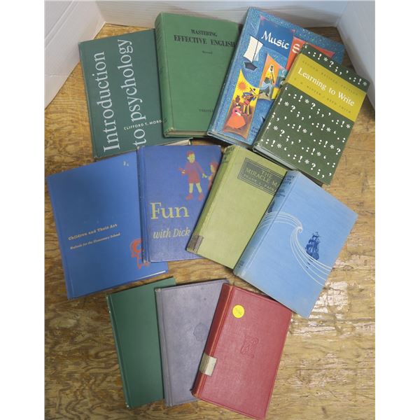 Vintage Hardcover Books