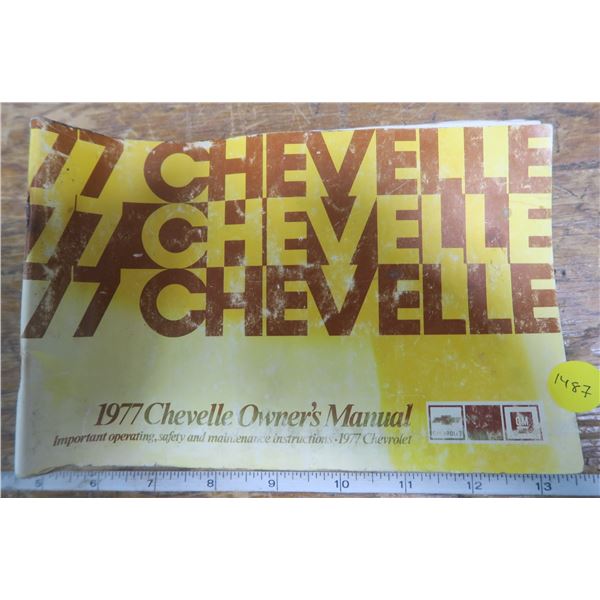 1977 Chevelle Owners Manual