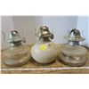 Image 2 : 3 x Coal Oil Lantern Bases