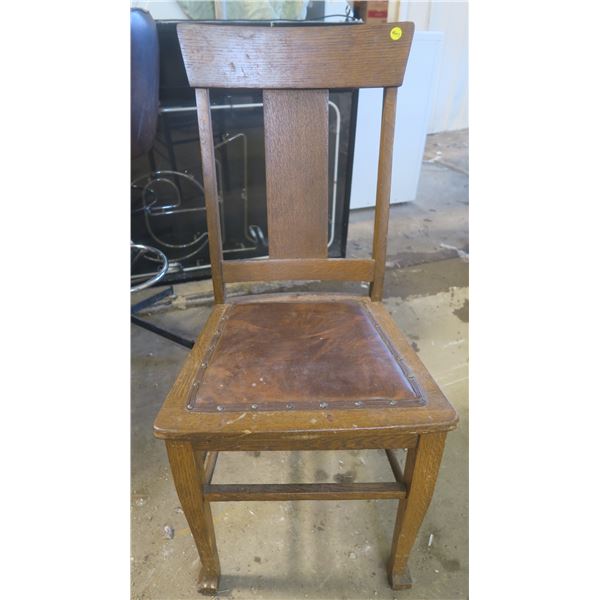 Wooden Chair - 18/38"H