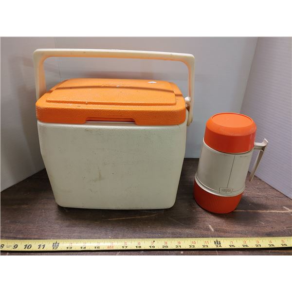 Thermos + Coleman Cooler