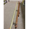 Image 2 : 2 x Wooden Handrails + Brackets