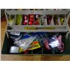 Image 2 : Tacklebox filled w/ Fishing Supplies - Lines, Hooks, etc.