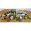 Image 1 : Lot of Finishing Nails/Tacks, Brass Fittings, Door Hardware, Etc.