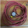 Image 1 : 20' Air Line w/ Pressure Gauge