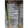 Image 2 : Box of (12) KRYLON Inverted Marking Spray Paint - (Chalk Line Clear)