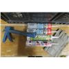 Image 2 : Handyman Lot - Caulking Gun, Gloves, Misc. Hardware, Etc.)