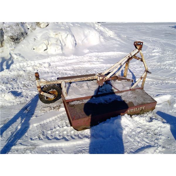 3 Point Mower - Approx. 4.5ft. Cut Width