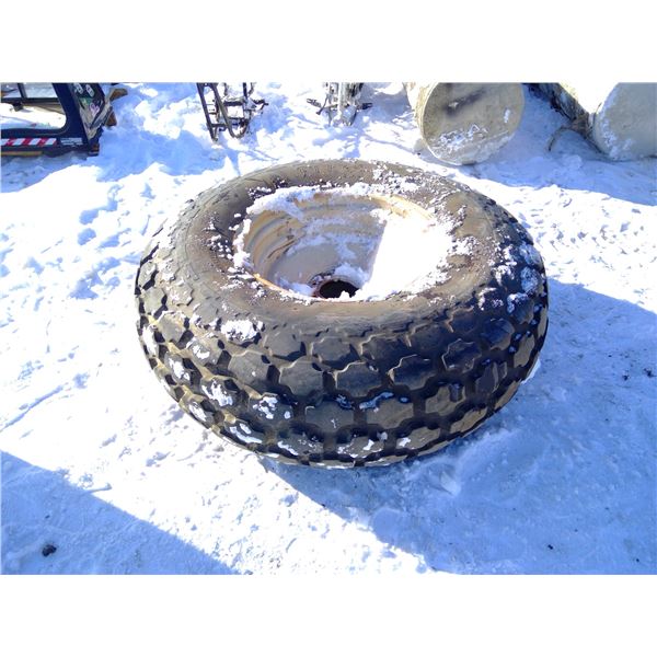 2 Tractor Tires/Wheels - 18.4 - 26 on 16" Rim - Firestone
