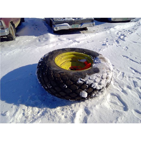 1 Tractor Tire/Wheel - BF Goodrich - 16.9 - 26 on 15" Rim