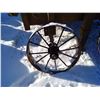 Image 1 : Vintage Tractor Wheel - 29.5" Dia.