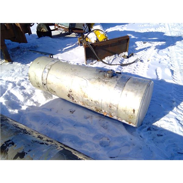 Cylindrical Aluminum Fuel/Diesel Tank - 6ft Long x 22" Dia.