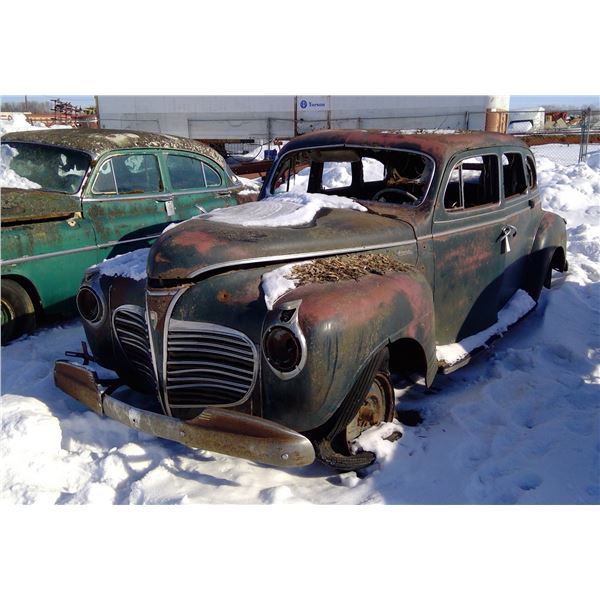 Chrysler Plymouth Custom Sedan - 50's - Unknown Condition, Sold As Is