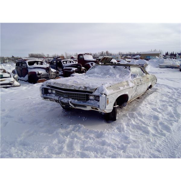 Chevrolet Caprice - White, NO Engine or Drivetrain - Unknown Condition, Sold As Is