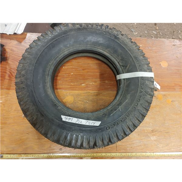 1 Uniroyal Winter Patrol Belted Tire F78-14 M/S
