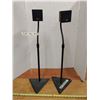 Image 1 : 2 BOSE Satellite Speakers W/ Telescoping Stands