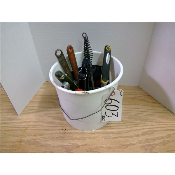 Lot of Tools & Misc. - Wrenches, Tape Measure, Filter wrench, etc.