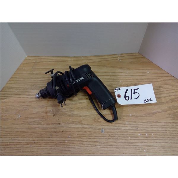 Black & Decker Drill - Works