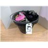 Image 1 : Pail w/ 5 Respirators, Misc.