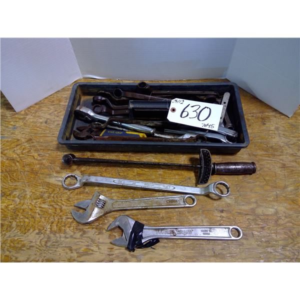 Tray of Wrenches