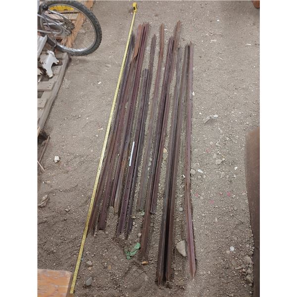 12 Iron Snow Fence Posts