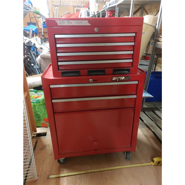 Waterloo 2 Piece Tool Box W/ Keys
