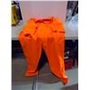 Image 3 : Like New Orange Coveralls - Size 52 - Polyester