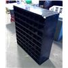 Image 2 : Metal Bolt Bin Storage Shelf - 72 Cubbies - 35.25x40x12"